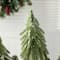 Glitzhome® 21" Christmas Metal Potted Triple Trees Centerpiece
